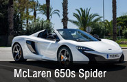 McLaren 650s Spider